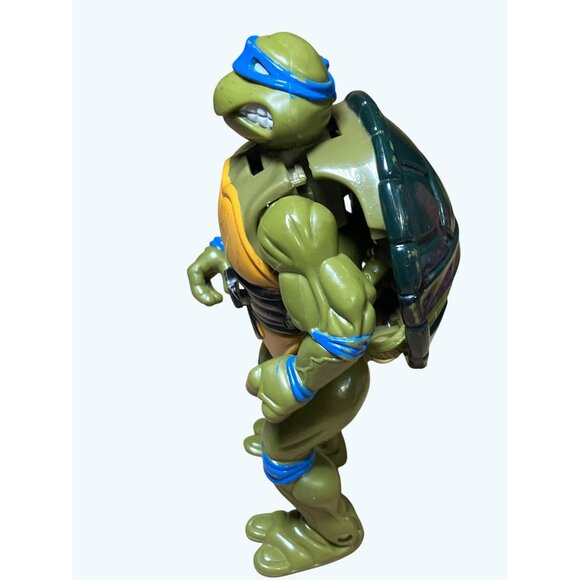Playmates TMNT Leonardo Action Figure With Shell Changeable toTortoise 1992 - Picture 9 of 13